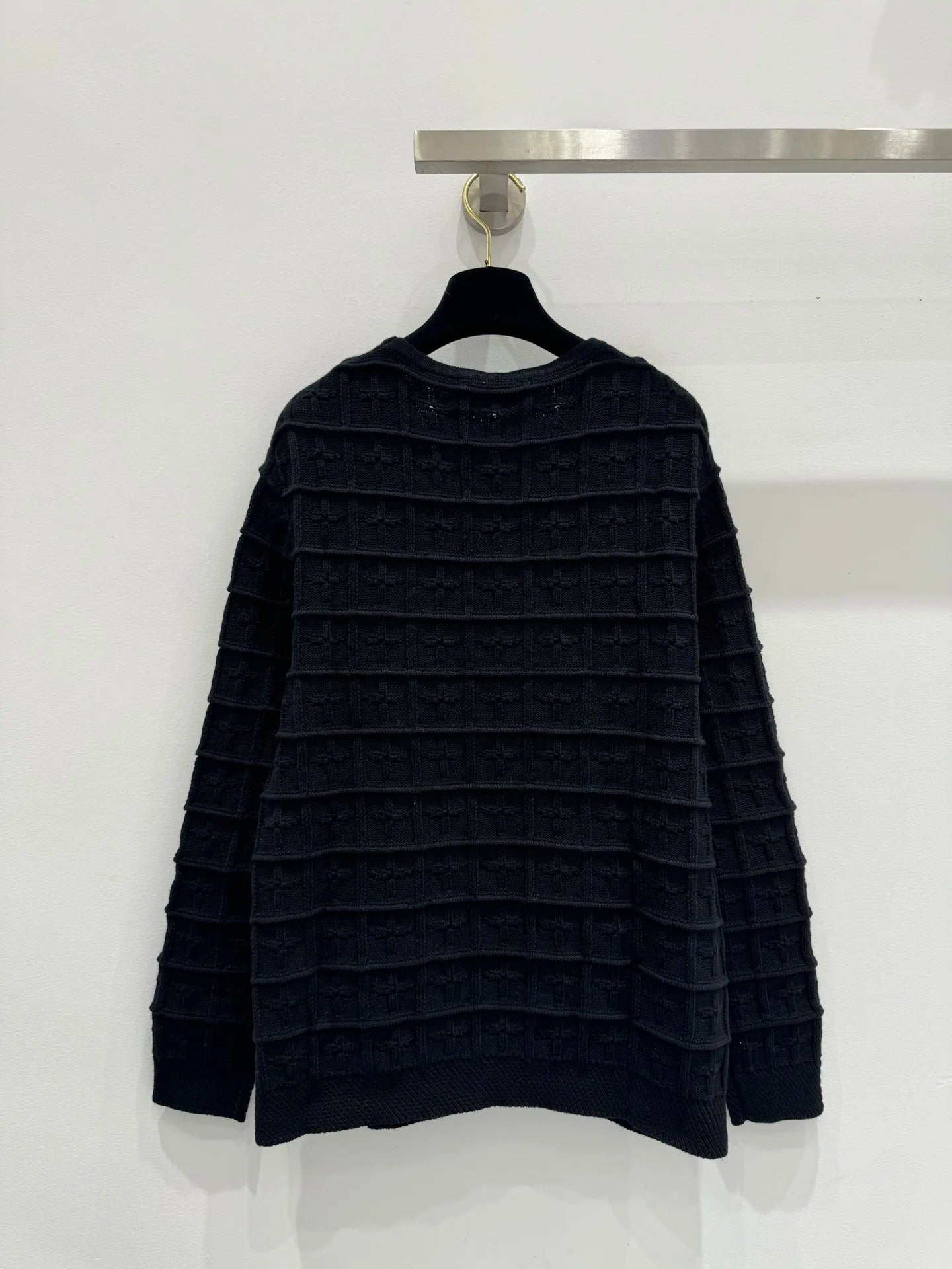 2025 autumn and winter new women's clothing Clothing temperament loose twisted double-breasted knitted cardigan jacket