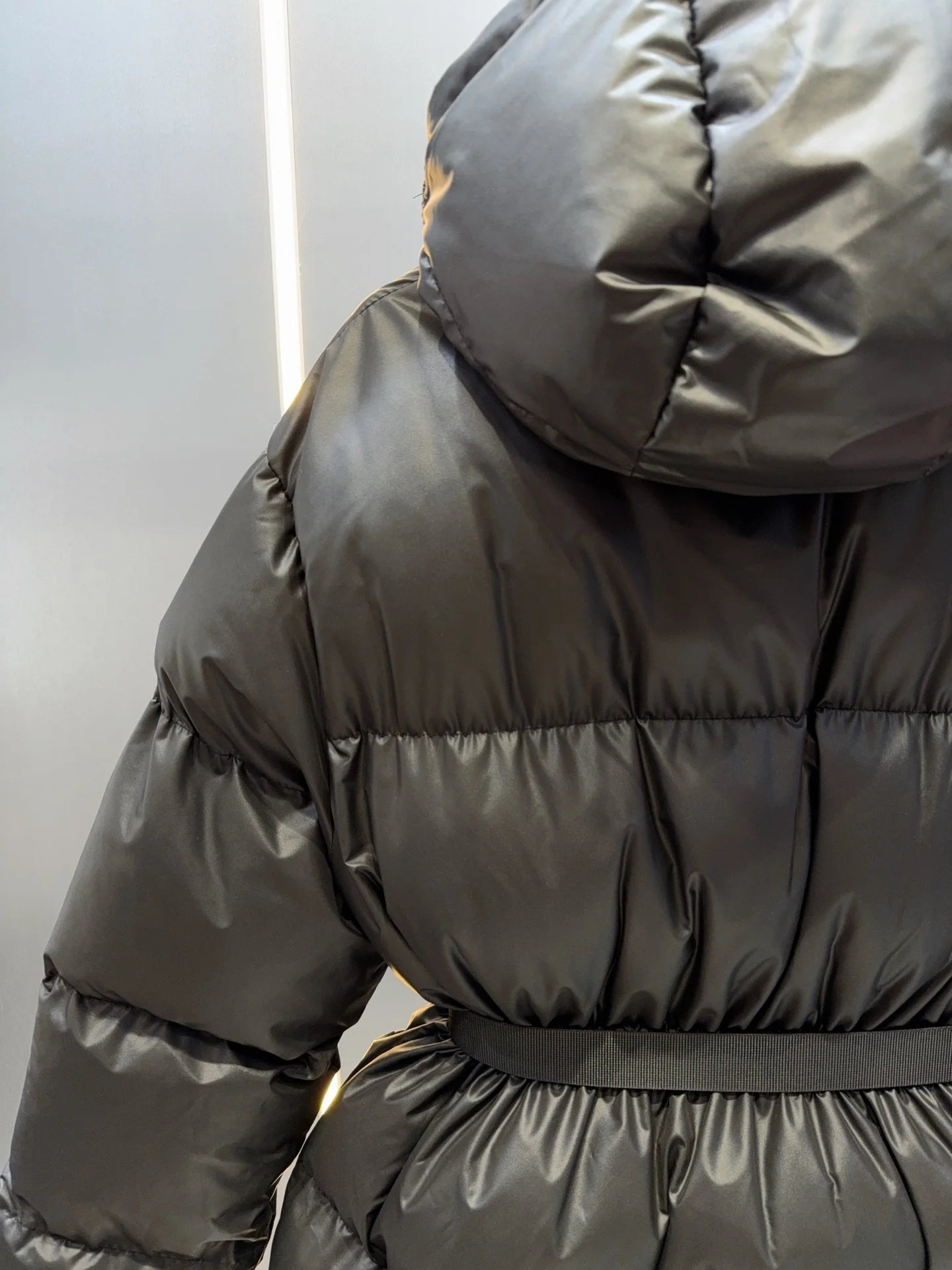 2025 Autumn Must-Have! Women's Solid Color Cotton Jacket - Hooded Waist-Defined, Cozy & Durable, Perfect for Layers & Outings