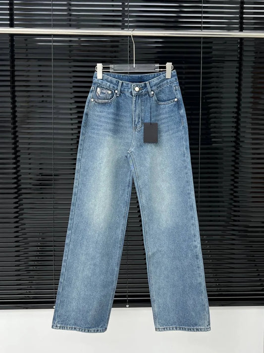 2025 Simple Fashion Women's Denim Pants