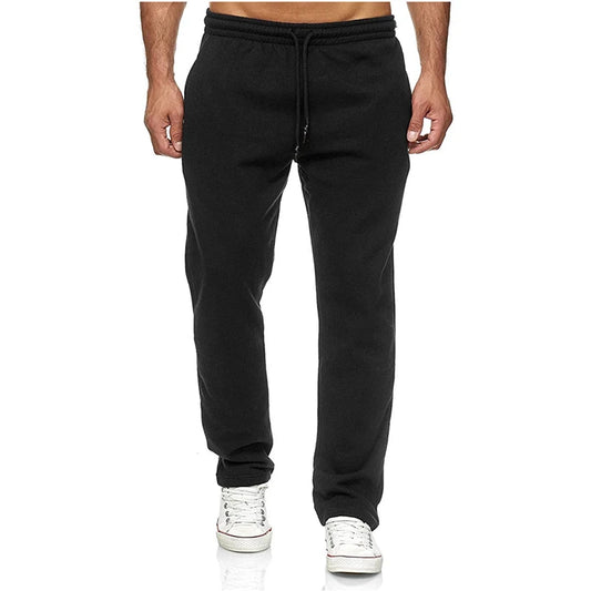 Jogging Cotton Sport Men Sweatpants Long Track Pants Sports Men Straight Pants Basketball Run Football Jogging Fitness Trousers