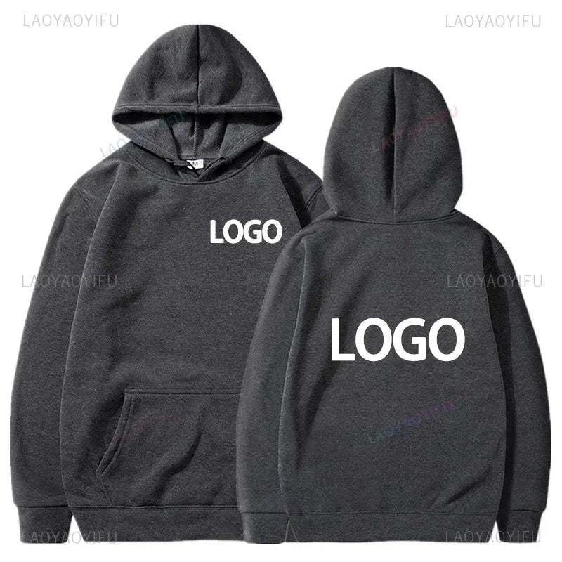 2024 Custom Printed Men Women Hoodie Loose Casual Clothing Fashion LongSleeve Hooded Pullover Personality Streetwear Sweatshirts