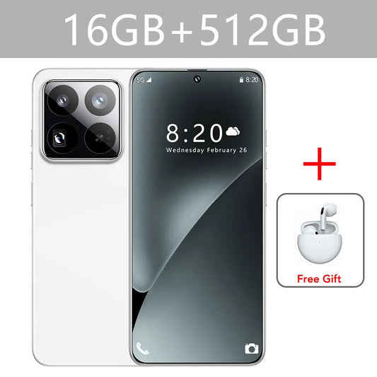 Case For 14T Pro Cheap Cellphones Original 7.0HD Global Version Mobile Cell Phones 4G 5G Dual SIM 5000mAh Android 13 Smartphone