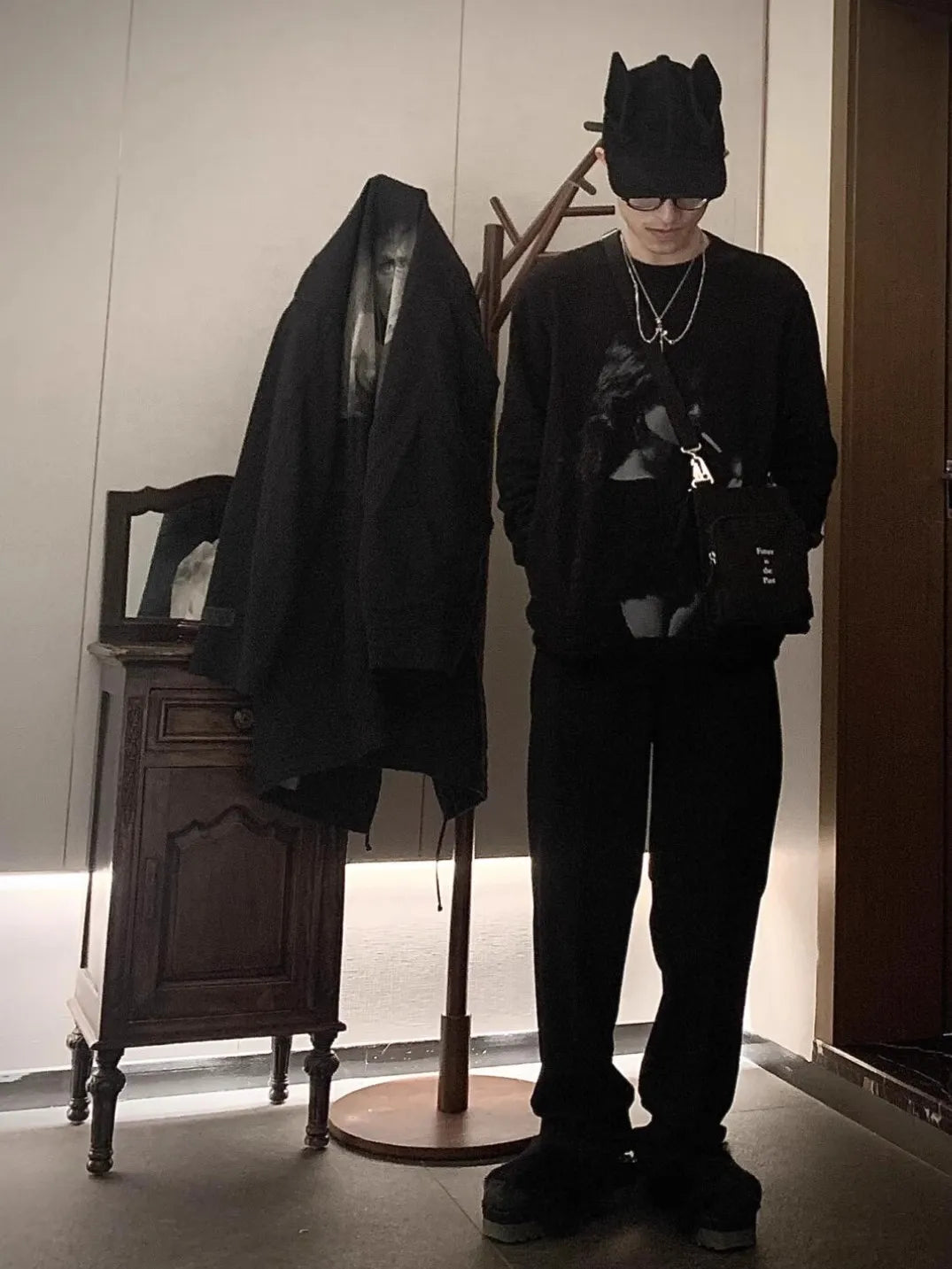 New Men 2025 Undercover Cindy shermen merch Tour Pullover Hoodies Hoody Hooded Sweatshirts velvet Cotton Thick Fleece US A23