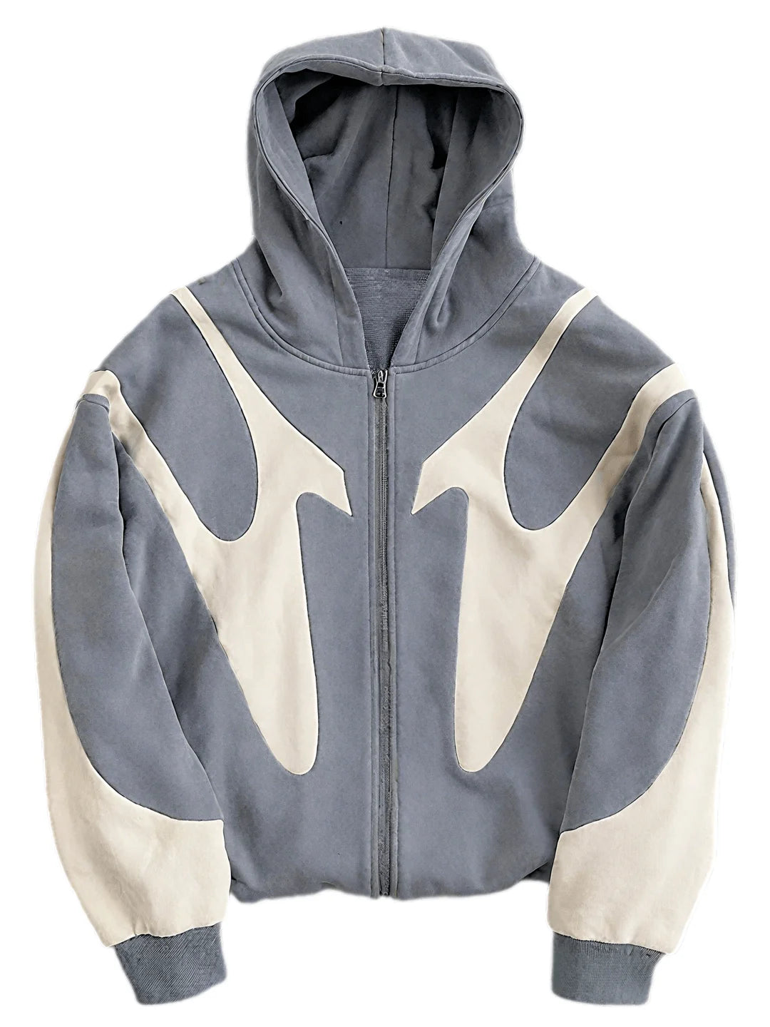 Zip Up Trendy Hoodies for Men Casual Overszie Y2K Hip Hop Streetwear Harajuku Jacket