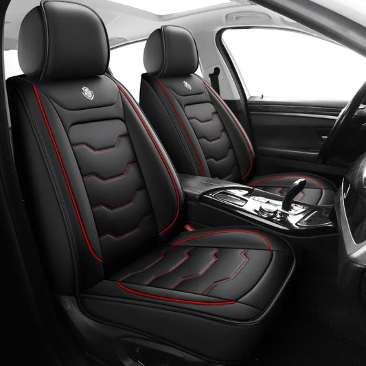 Full car 5-seat set car seat cover, suitable for Toyota Corolla 1997-2006, waterproof PU leather, full-surround protection desig