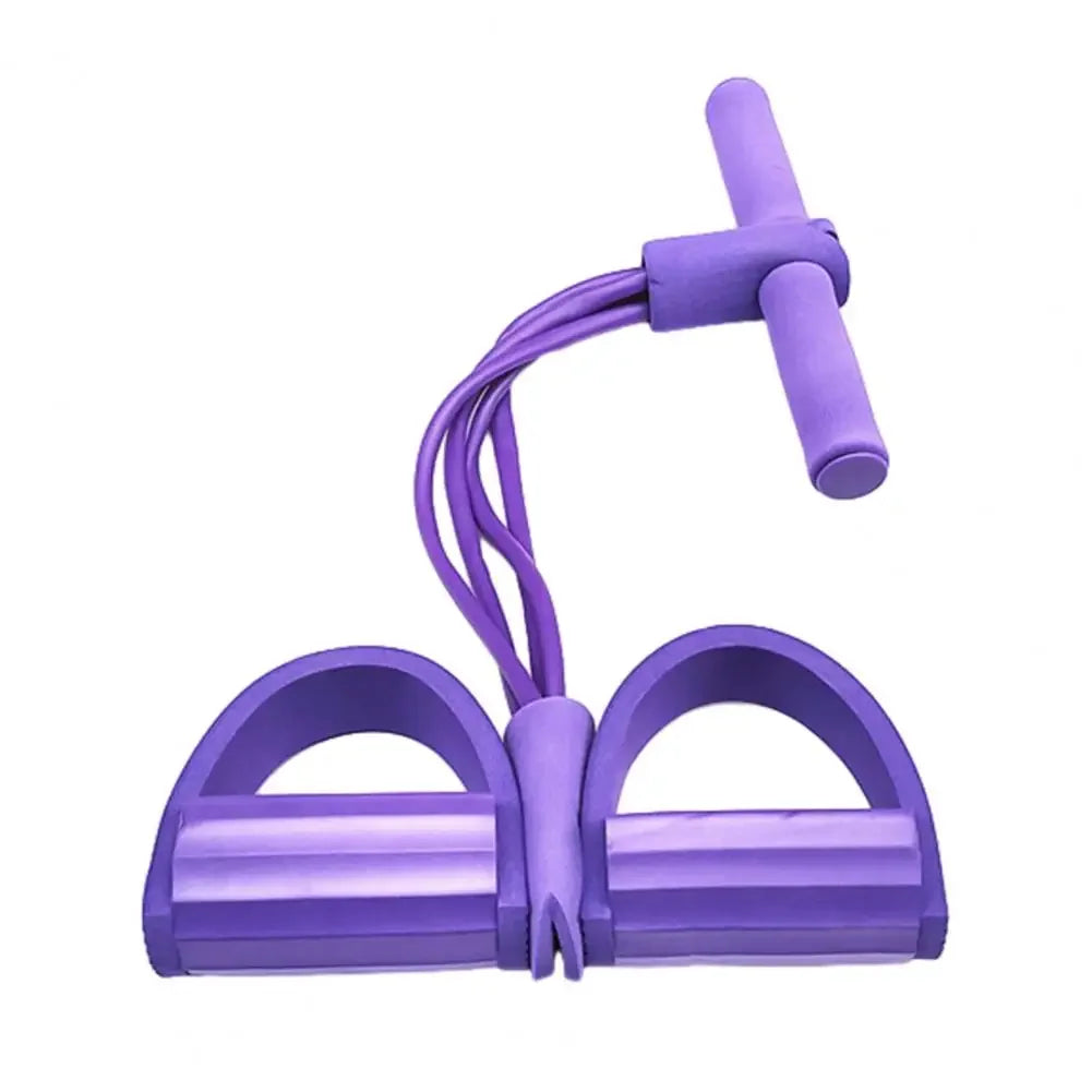 Tension Rope with Non-slip Handle Portable Slimming Waist Arm Training Yoga Pedal Puller Resistance Band Fitness Equipment