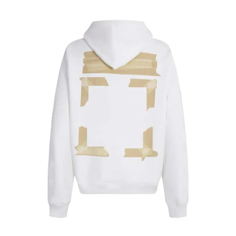 20SS "Arrow" C/O Gold-embossed Tape Arrow-shaped Women Men Pullover Hoodie Hiphop Oversized Men Casual Hooded Hoodies Hoody