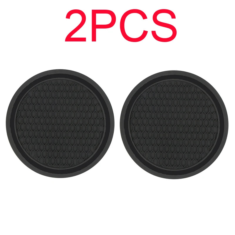 Car Non-slip Water Cup Pad Rhinestone Decoration Auto Interior For Useful Things For Cars Car Duck Ornaments Interior