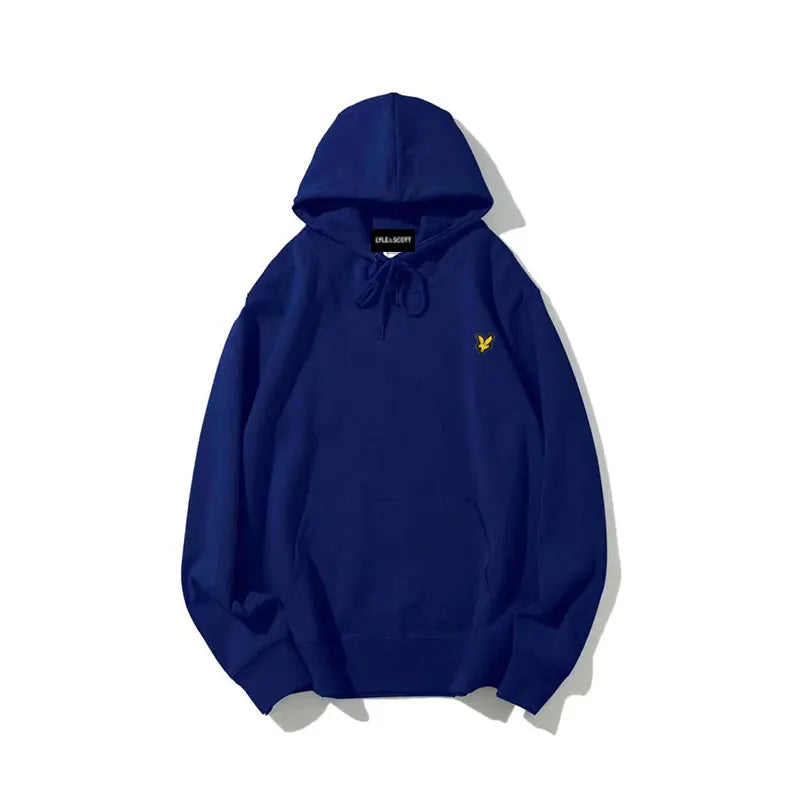 LYLE Cotton Sports Hoodie High quality Autumn Winter 2025 Eagle Logo Embroidery Daily Leisure Brand Sweatshirt for Men And Women