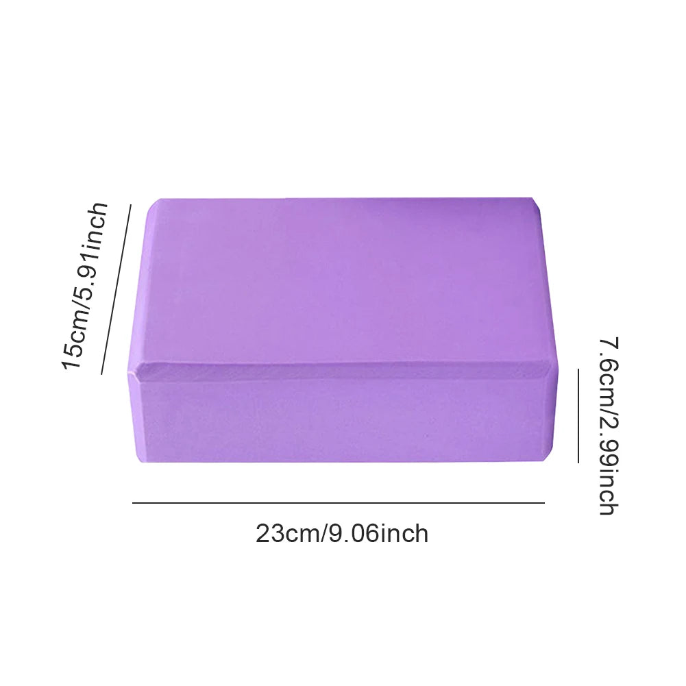 Yoga Building Blocks Cubes Pilates Bricks Reinforcement Sports Yoga Supplies Exercise Home Exercise Equipment Fitness Yoga Block