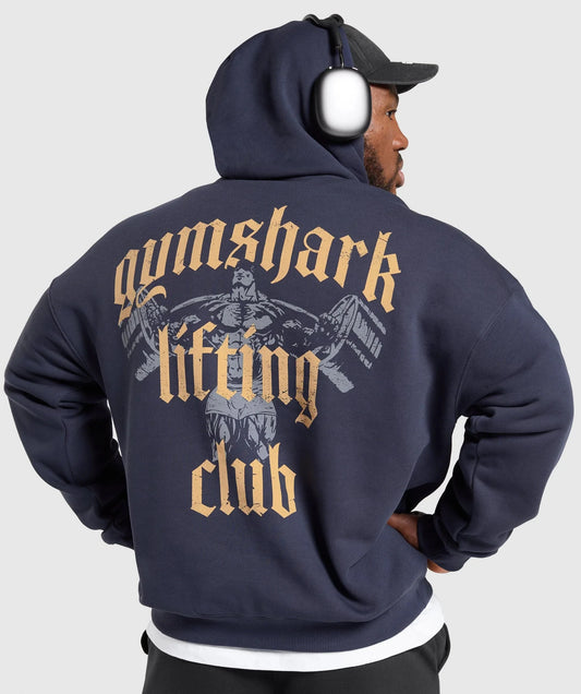 Autumn Winter New Arrivals Men's Cotton Fitness Hoodies Loose Warm Hoodie Gym Workout Sweatshirts Tops Men Fitness Pullover