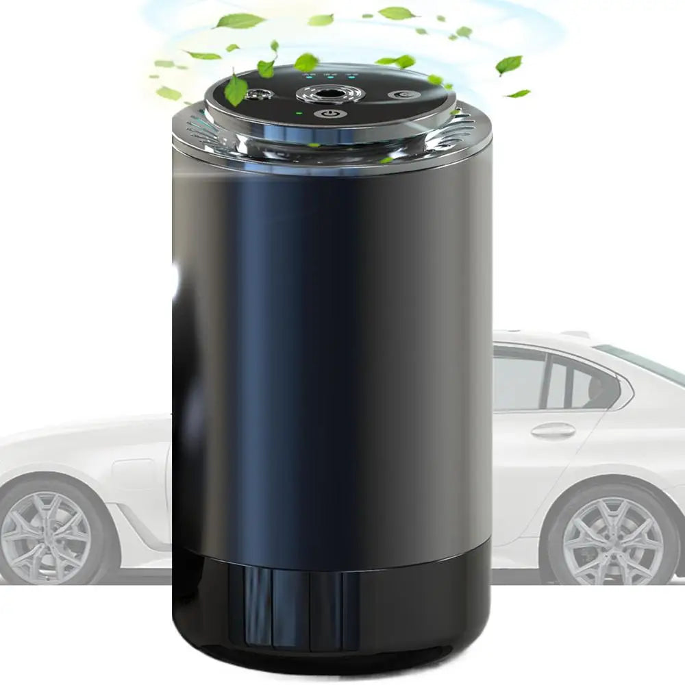 Car Air Freshener Diffuser Smart Auto Air Freshener Projector Long-Lasting Scent Odor Eliminator Oil Diffuser with Adjustable