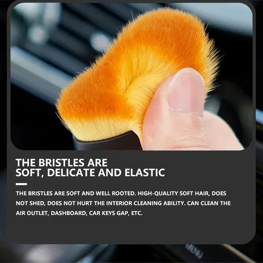 Car Air Conditioner Outlet Dashboard Cleaning Brush Auto Interior Dust Brush for Mercedes Benz W211 W203 W204 W210 W124 W202 CLA