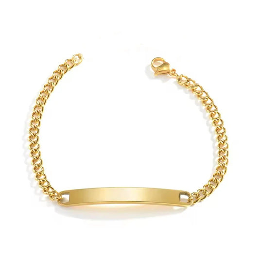 Couple Bracelet for Women Men Stainless Steel Cuban Chain Family Jewerly Lover Valentines Day Gift Accessories,Birthday Gifts