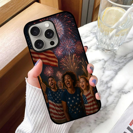 Magnetic Pattern Custom Acrylic Frosted Phone Case for iPhone16 15 14 13 12 11 Pro Max XS Shockproof | Holiday Customization