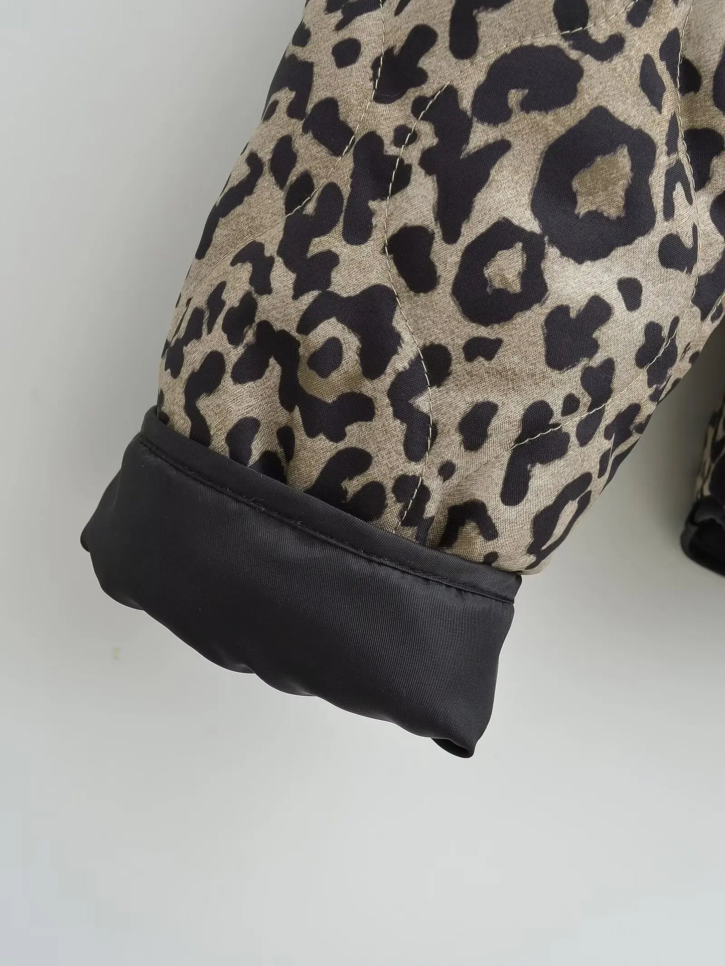 Leopard Print Jackets for Women Coats Oversized Jackets Woman 2025 Snap Button Overcoat Female Long Sleeve Women's Jacket