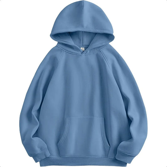 ANRAB Women Hoodies Oversized Fleece Long Sleeve Comfy Casual Basic Pullover Sweatshirts 2025 Fall Outfits Y2K Clothes