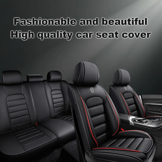 Car interior set: car seat cover, suitable for BUICK LACROSSE 2010-2016, waterproof PU leather, easy to clean, easy to install