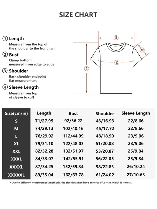 Y2k Harajuku streetwear men and women short sleeved fashion new cartoon print design shirt retro hip-hop trend oversized T-shirt