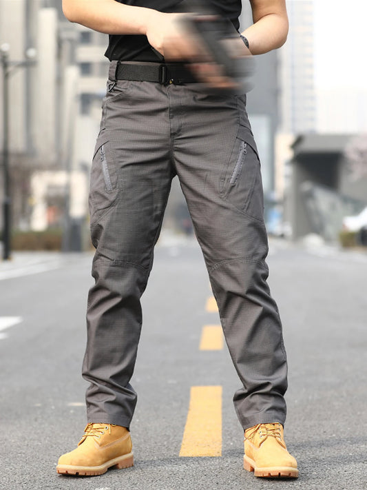 New Nen's Tactical Pants , Multi-pocket Design, Scratch-resistant, Breathable and Comfortable, Outdoor Commuting Lightweight