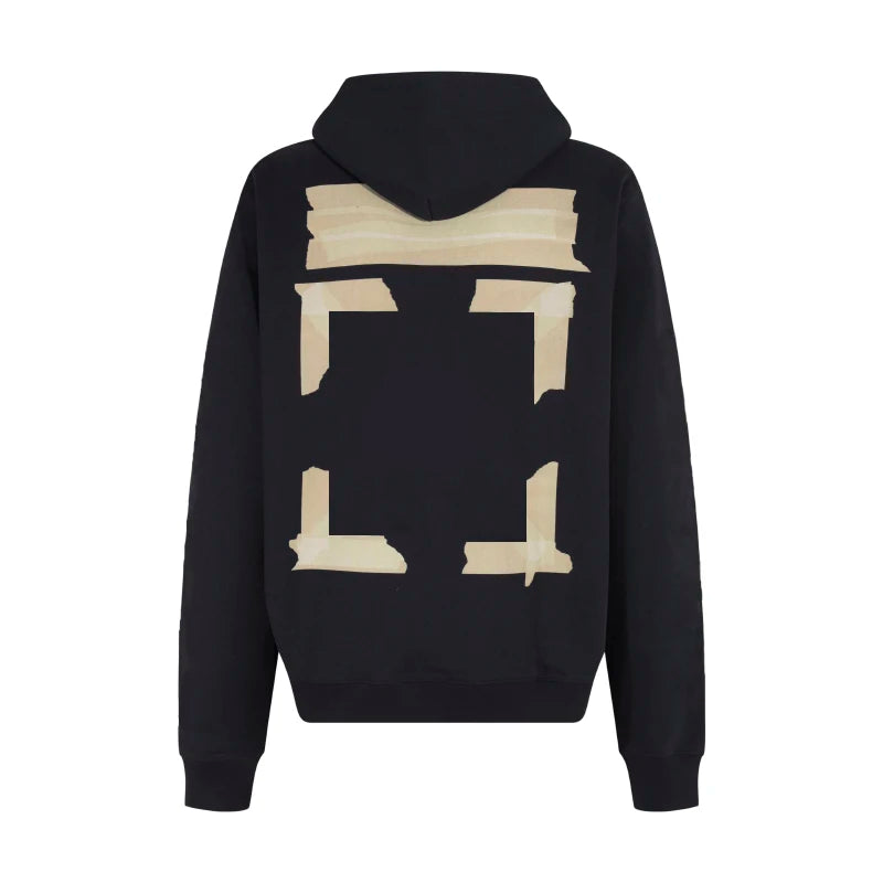 20SS "Arrow" C/O Gold-embossed Tape Arrow-shaped Women Men Pullover Hoodie Hiphop Oversized Men Casual Hooded Hoodies Hoody