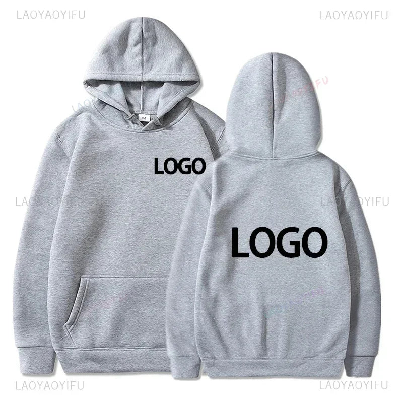 2024 Custom Printed Men Women Hoodie Loose Casual Clothing Fashion LongSleeve Hooded Pullover Personality Streetwear Sweatshirts