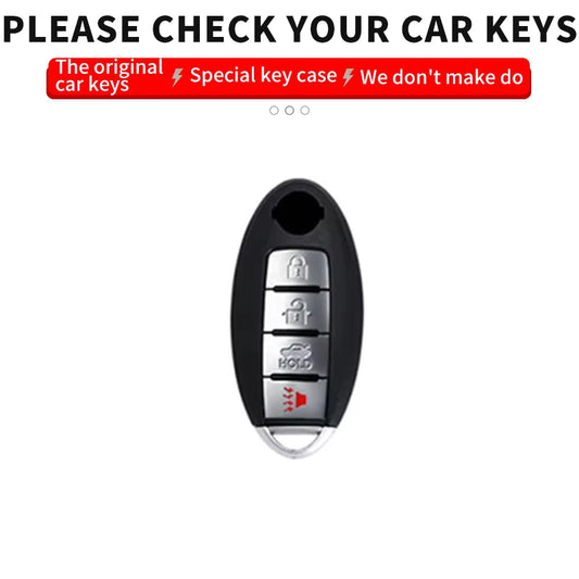 Car Key Shell Case Fob Cover For NISSAN Maxima Altima Versa Sentra Sunny Sylphy Teana Qashqai X-Trail Juke
