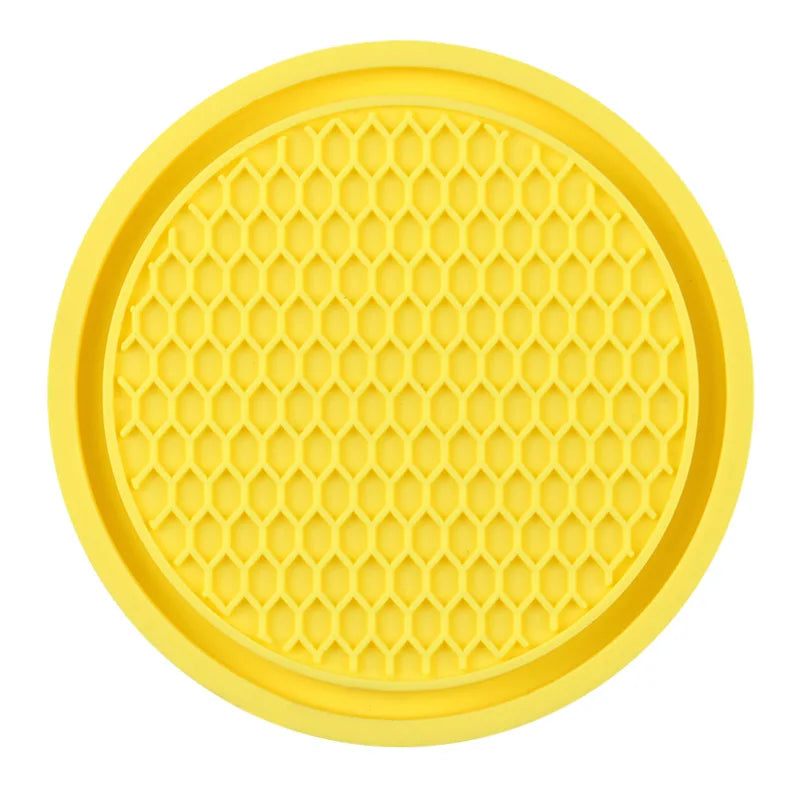 Car Non-slip Water Cup Pad Rhinestone Decoration Auto Interior For Useful Things For Cars Car Duck Ornaments Interior