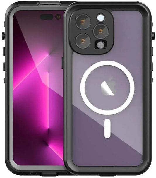 IP68 Waterproof Phone Case For iPhone 16 15 Plus 14 13 Pro Max Snowproof Dustproof Shockproof Shell Underwater Protection Cover