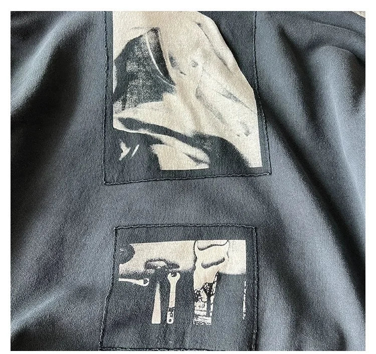 New Men 2025 The Material Girl COMPLEX Anonymous Pullover Hoodies Hoody Hooded Sweatshirts velvet Cotton Thick Fleece US N313