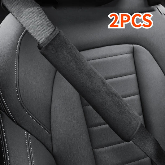 2PCS Universal Car Safety Belt Cover Adjustable Seat Belt Cover Shoulder Strap Cover Car Shoulder Protector Pad Auto Accessories