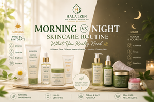 🌿 Morning vs Night Skincare Routine: What You Really Need