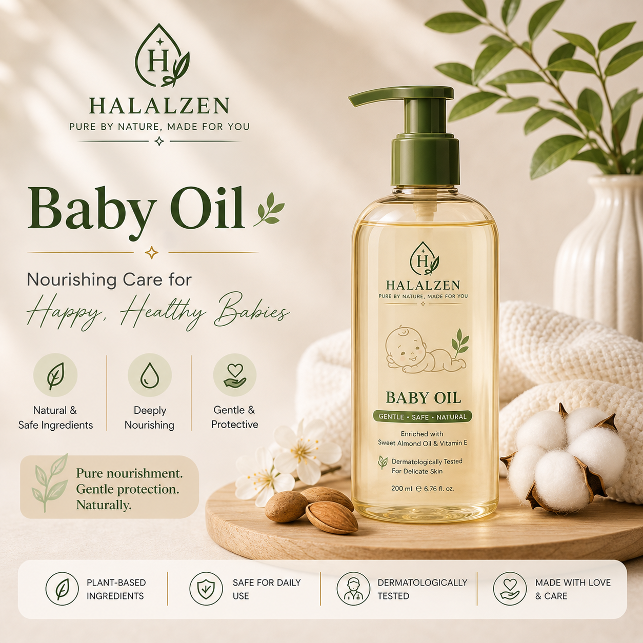 Baby-Oil Halalzen