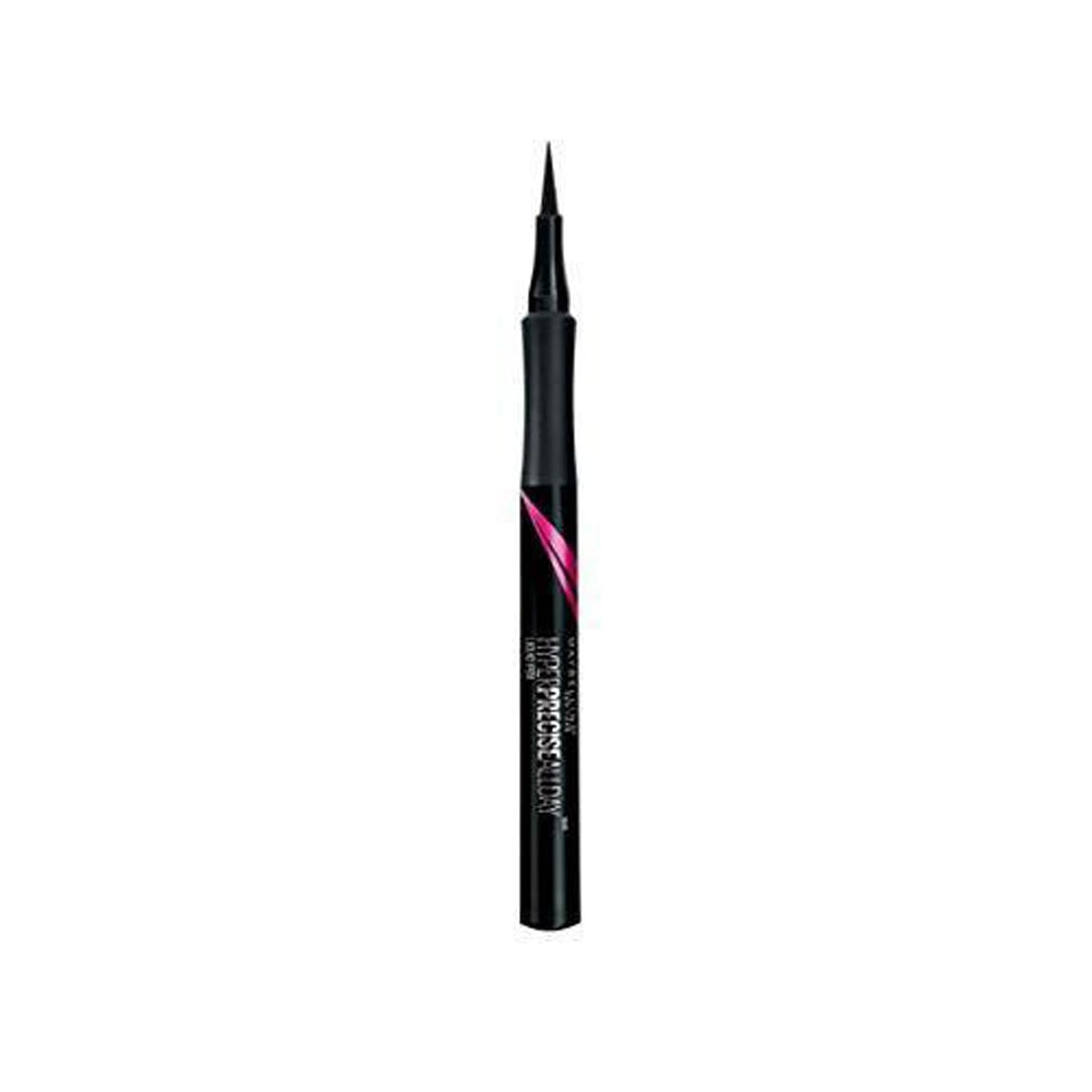 Maybelline Eye Liner, Hyper Precise Black Liquid Eye Liner, Ultra-Thin Defining Felt Tip Liner, Quick Drying Liquid Eyeliner, Ink Technology, Maybelline New York, Safe for Sensitive Eyes, Matte Black Halalzen