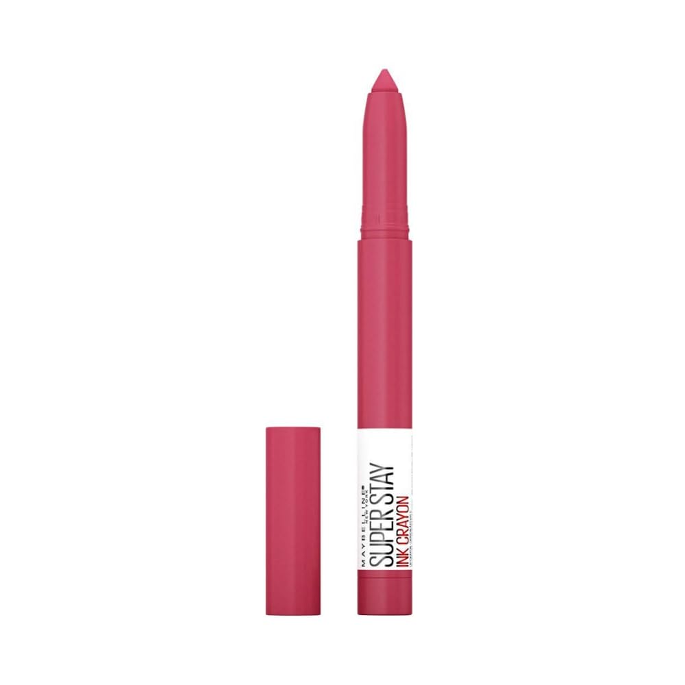 Maybelline Super Stay Ink Crayon Matte Longwear Lipstick Makeup, 150 Chase Dreams, 0.04 oz