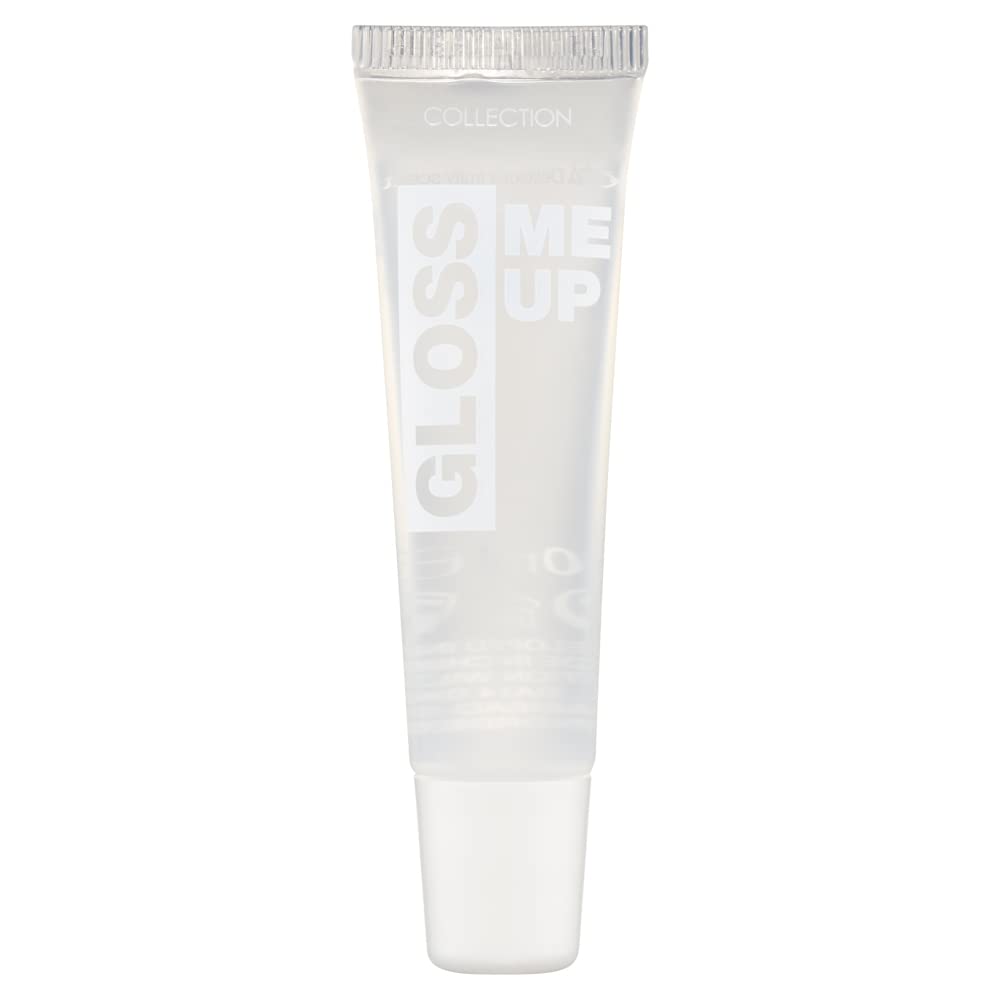 Collection Cosmetics Plumping, High-Shine, Non-Sticky, Plump Me Up Scented Lip Gloss, 10ml, Clear, Peppermint Halalzen
