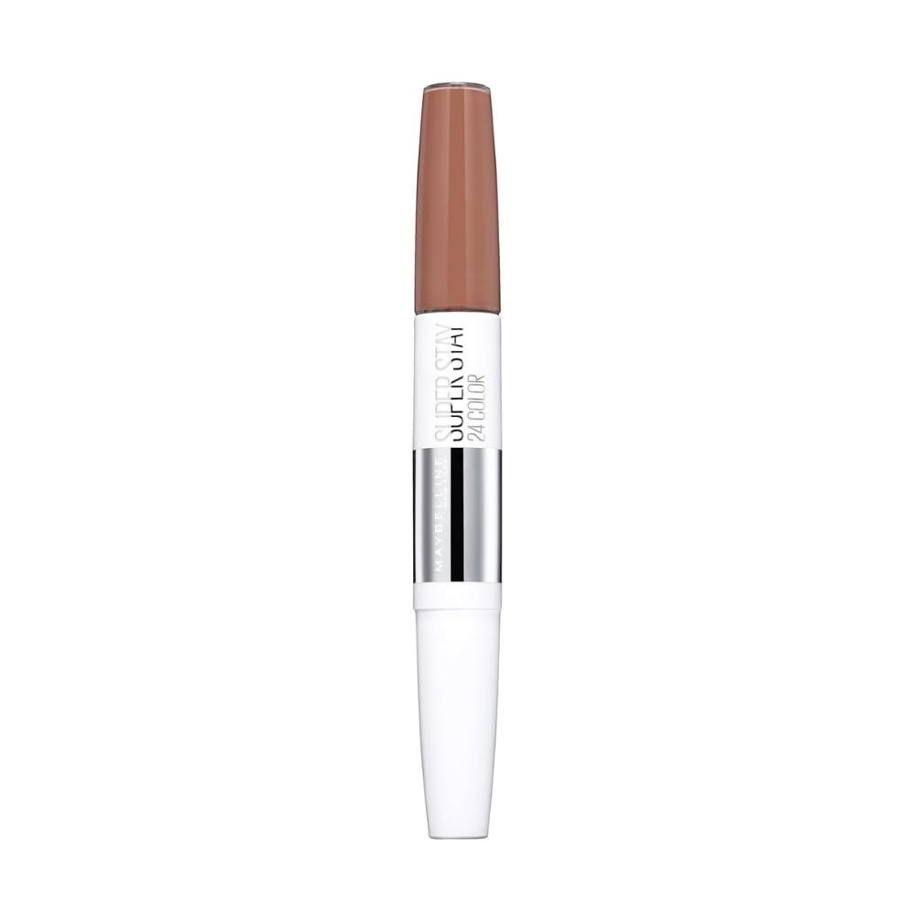 Maybelline Lipstick, SuperStay 24H Liquid Lipstick – Dual-Ended Long-Lasting Color & Moisturizing Lip Balm – Non-Drying, Transfer-Proof, Upto 24Hour, Dual Ended, Shade: 310 Forever Heather Halalzen