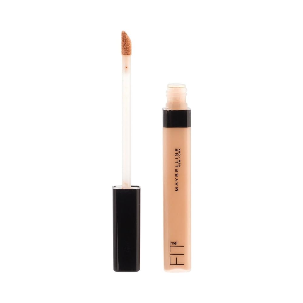 Maybelline Concealer, Fit Me! Full Coverage Concealer for Face, Oil Free, Delivers Even Complexion, Non-Comedogenic, Matte & Poreless Ultra Blendable, Shade: 15 Fair Halalzen