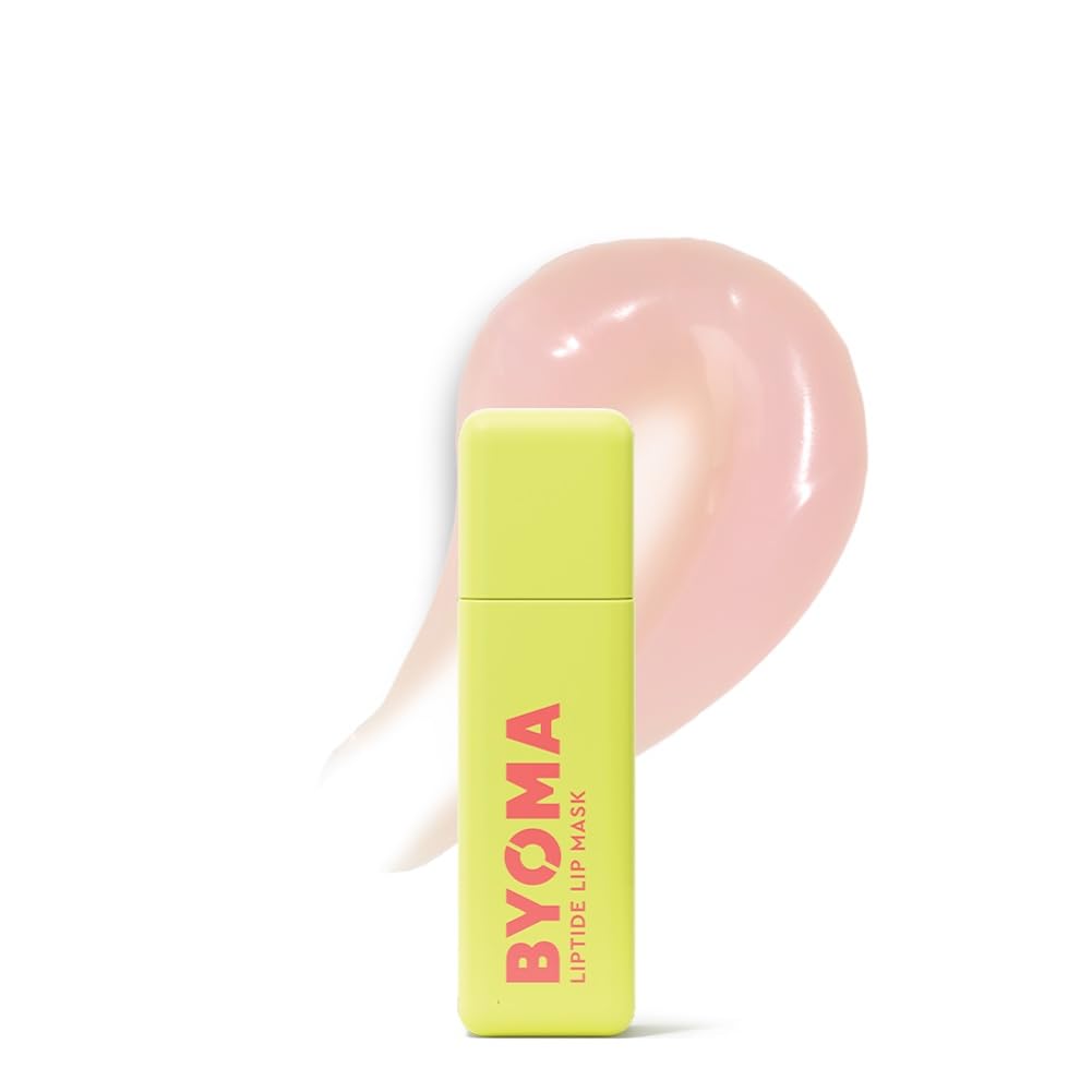 BYOMA Galactic Liptide Lip Oil (5ml) Hydrating, Plumping & Non-Sticky Gloss | Avocado Oil Formula for Soft, Fuller-Looking Lips + Exclusive Liptide Keychain | Holiday Essentials