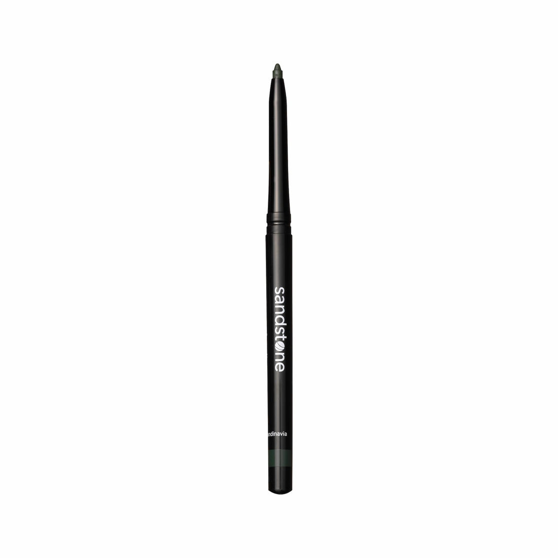 Sandstone Scandinavia Waterproof Eyeliner Pencil - Long-Lasting Gel Eye Liner for Sensitive Eyes - Hypoallergenic & Smudge-Proof - Fragrance-Free, Vegan & Allergy Tested (Black) Halalzen