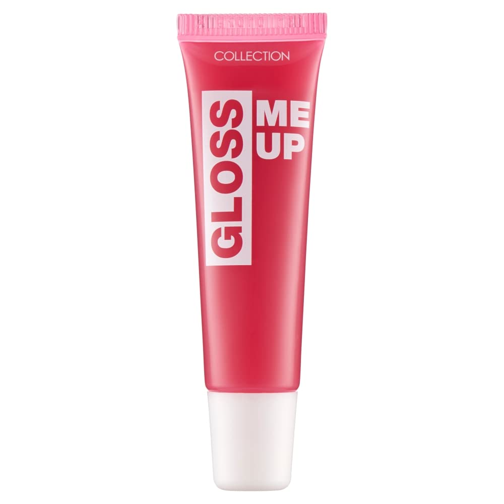 Collection Cosmetics Plumping, High-Shine, Non-Sticky, Plump Me Up Scented Lip Gloss, 10ml, Clear, Peppermint Halalzen
