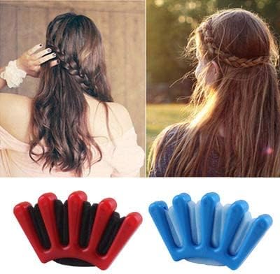 60 Pcs Hair Styling Set, Design Tools Accessories DIY Modelling Kit Hairdresser Set Magic Simple Fast Spiral Braid (BBB) Halalzen