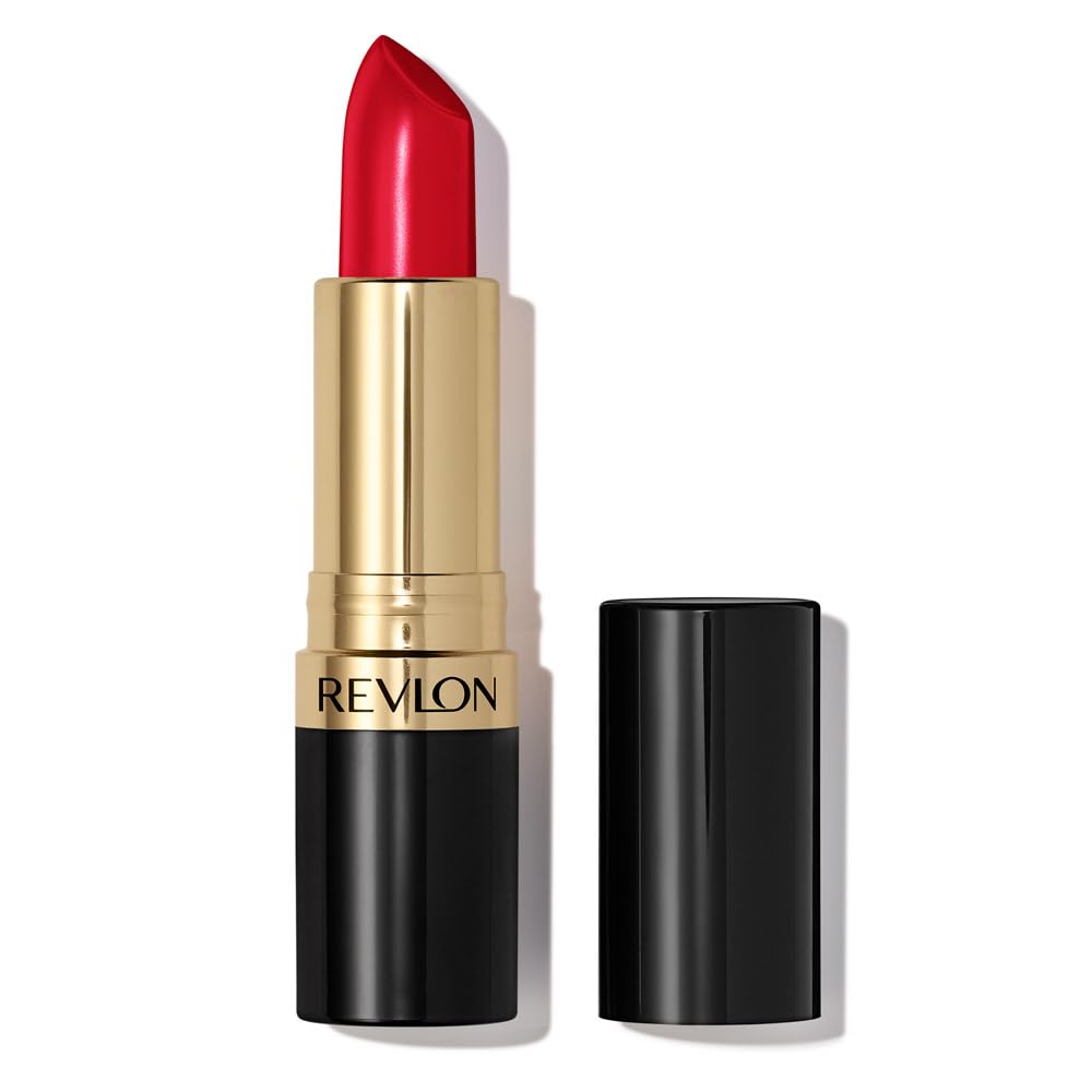 Revlon Super Lustrous Lipstick, Creamy Formula For Soft, Fuller-Looking Lips, Moisturized Feel, 764 On the Mauve, 0.15 oz