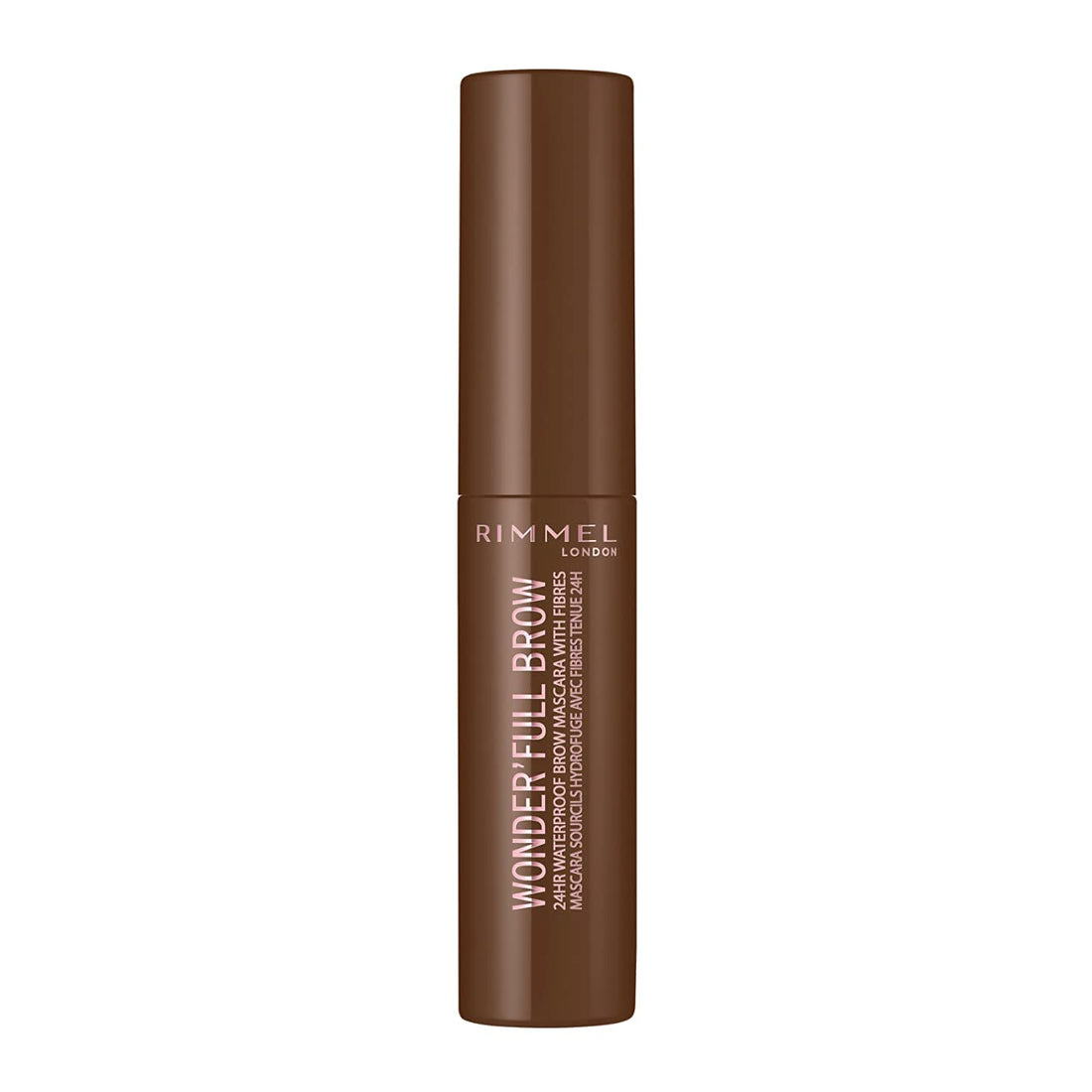 Rimmel London Wonderâ€™Full Brow 24HR Waterproof Brow Gel, with Fibres for Plump Thick Brows, Dark, 4.5 ml (Pack of 1)