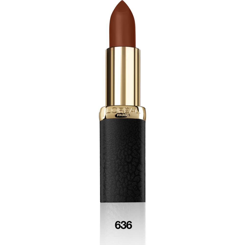 L'Oréal Paris Color Riche Satin Smooth Lipstick, Moisturising Pure Pigment Lip Colour, With Omega 3 & Vitamin E, Ultra Creamy Formula, Shade: 107 Seine Sunset Halalzen