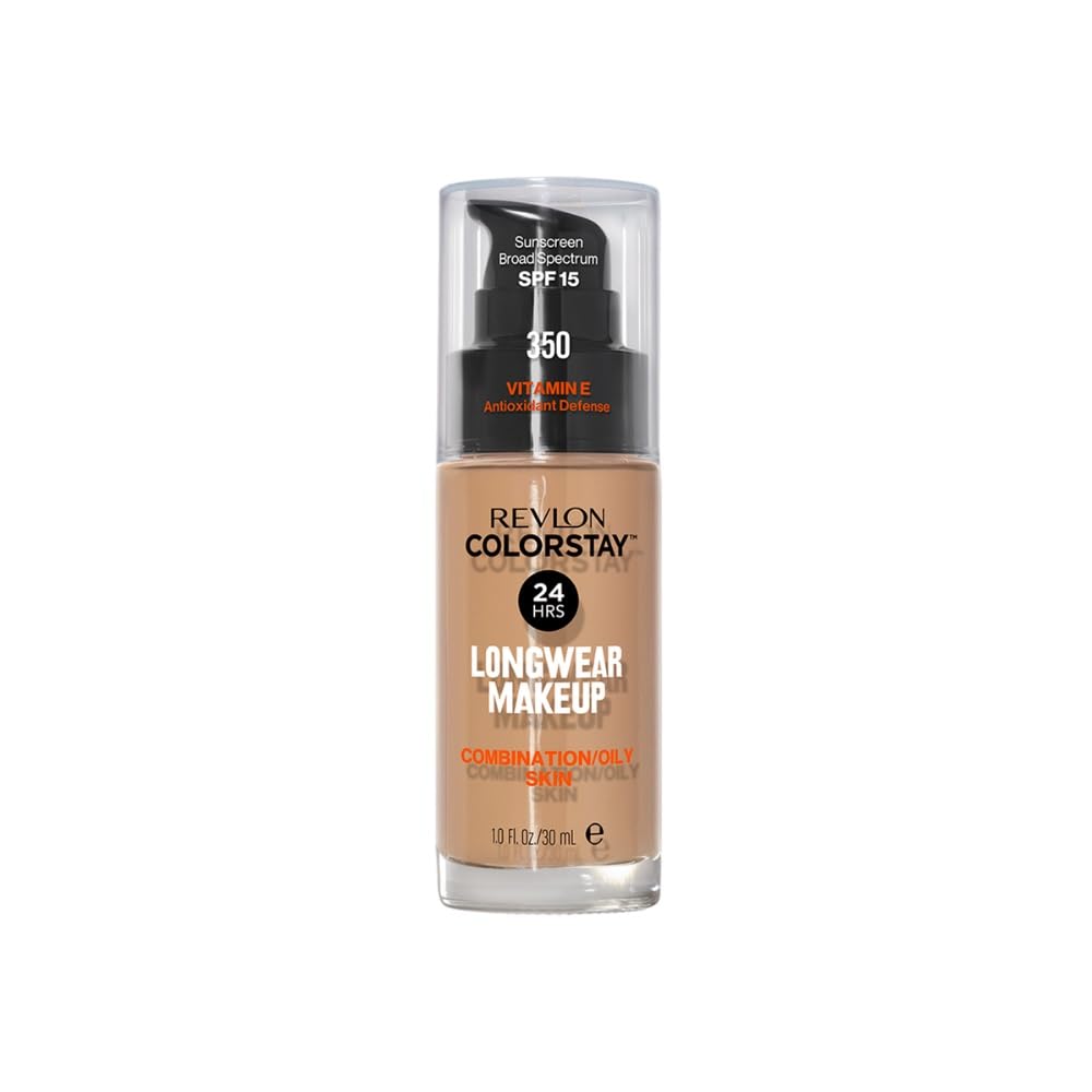 Revlon Colorstay Liquid Foundation Makeup for Combination/Oily Skin SPF15 Medium to Full Coverage (30ml) Matte Finish, Buff (150) Unisex Halalzen