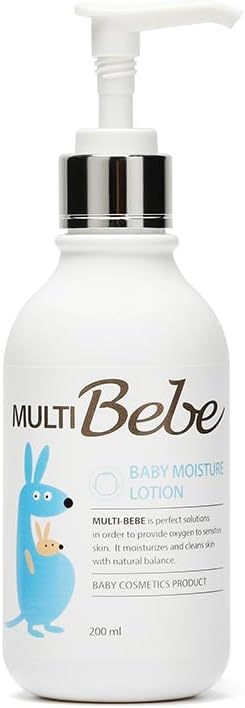 Baby Moisture Lotion - Nutrition for Skin - Hydrating, Moisturize, Clean Skin, Care for baby skin, Fragrance Free, 6.76 Floz, made in korea