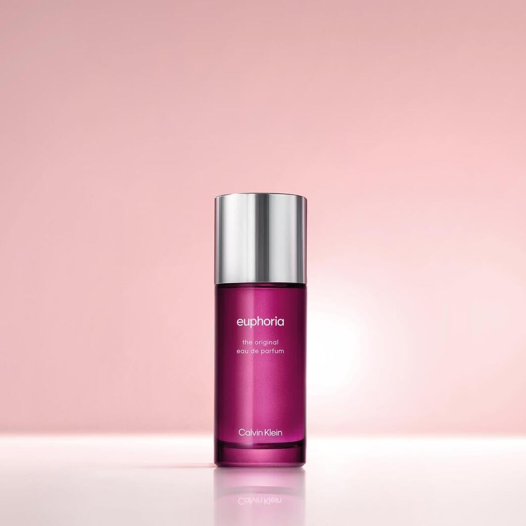 Calvin Klein Euphoria - New Packaging - Eau de Parfum for Women - Chypre Fragrance with Notes of Pomegranate, Black Orchid, Lotus Blossom and Mahogany Wood - High Longevity Halalzen