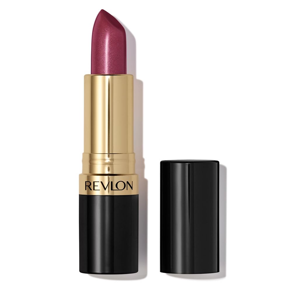 Revlon Super Lustrous Lipstick, High Impact Lipcolour with Moisturising Creamy Formula, Infused with Vitamin E and Avocado Oil in Pink, Pink in the Afternoon (415) Halalzen