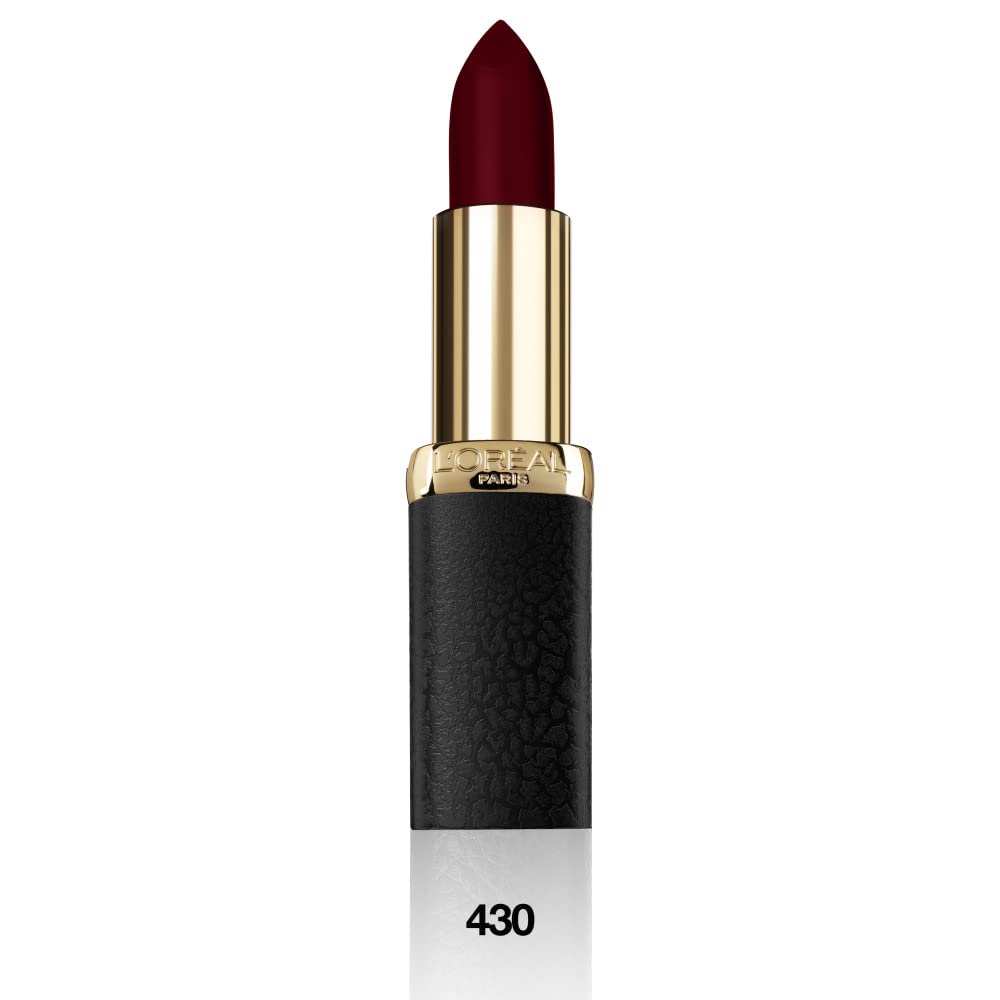 L'Oréal Paris Color Riche Satin Smooth Lipstick, Moisturising Pure Pigment Lip Colour, With Omega 3 & Vitamin E, Ultra Creamy Formula, Shade: 107 Seine Sunset Halalzen